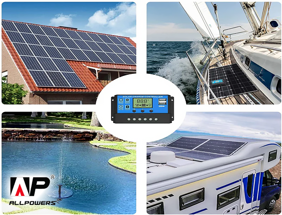 Allpowers: 30A Solar Charge Controller